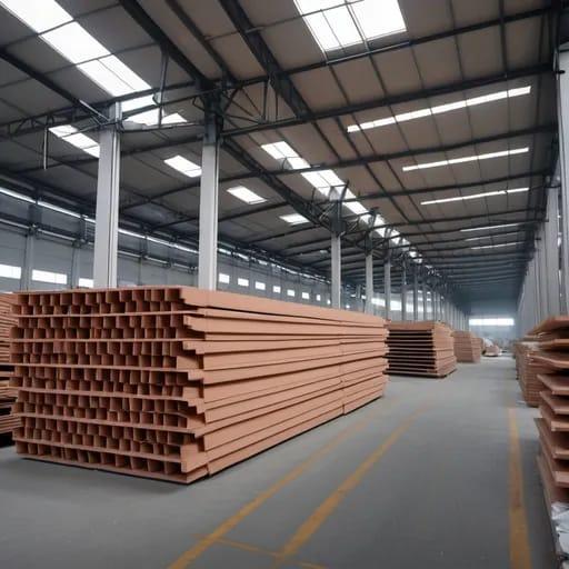 مصنع لإنتاج مواد البناء